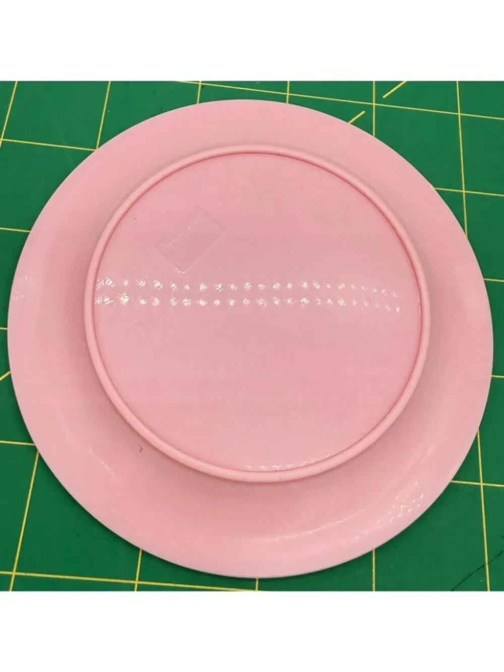 BATTAT Kid Pretend Play Kitchen Plate Pink With Hearts Replacement